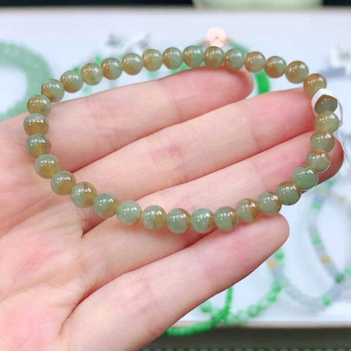 未镶嵌手链翡翠翡翠