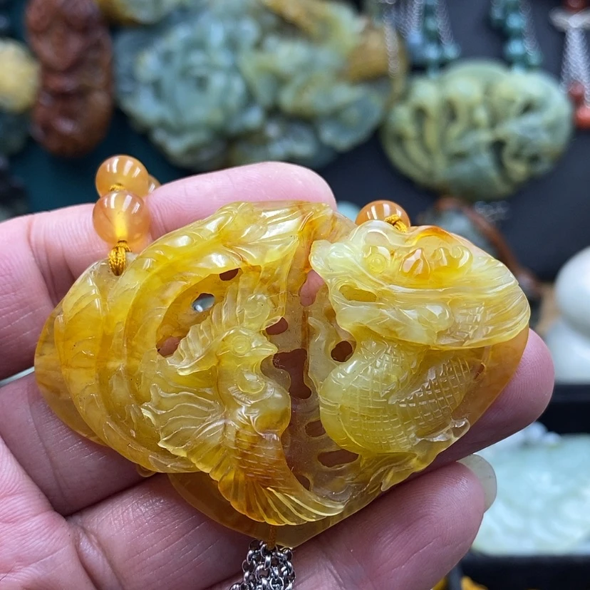 【闪购商品】未镶嵌蛇纹石玉吊坠