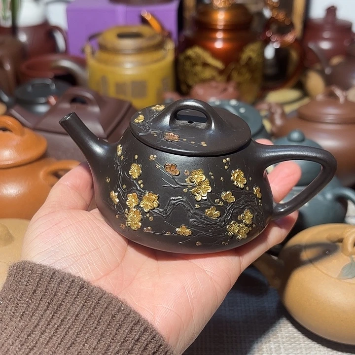 紫砂茶壶原矿宜兴紫砂