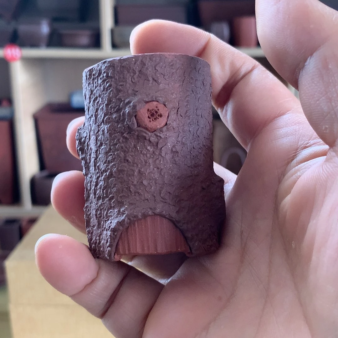 紫砂花盆固**元梅桩张秋平