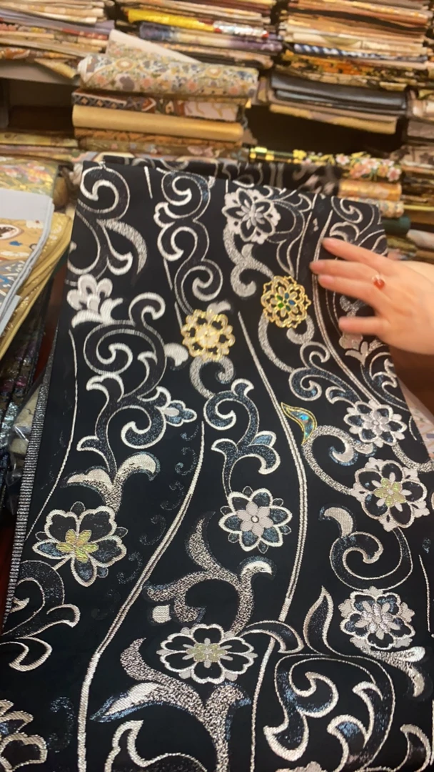 唐锦桑蚕丝正绢面料