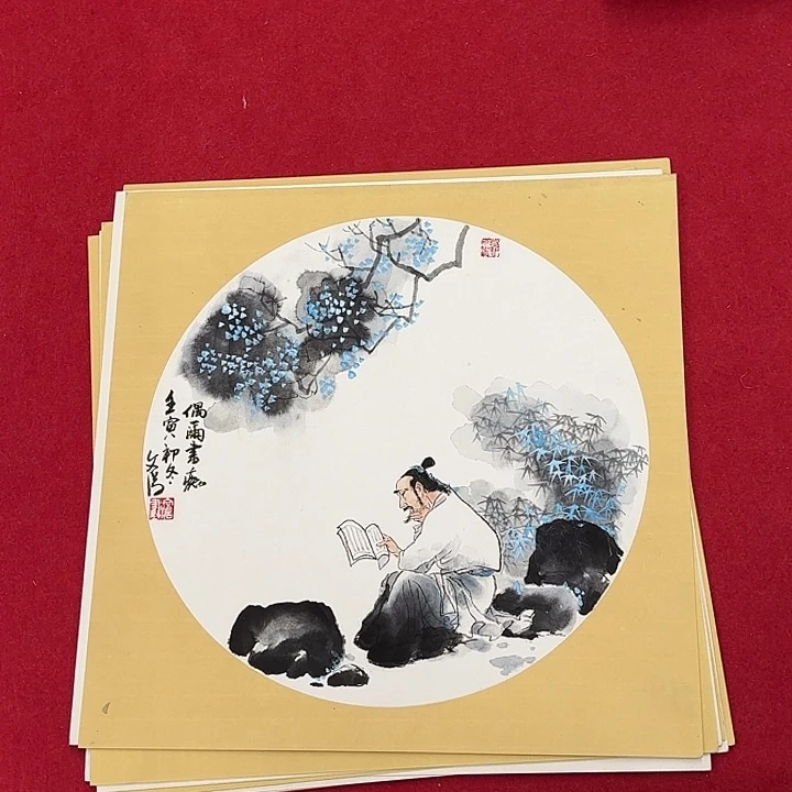 国画花鸟等图案为38.38