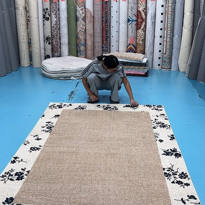 混纺160×230误差正负1-3厘米精编细砂棉布底仿羊绒微瑕