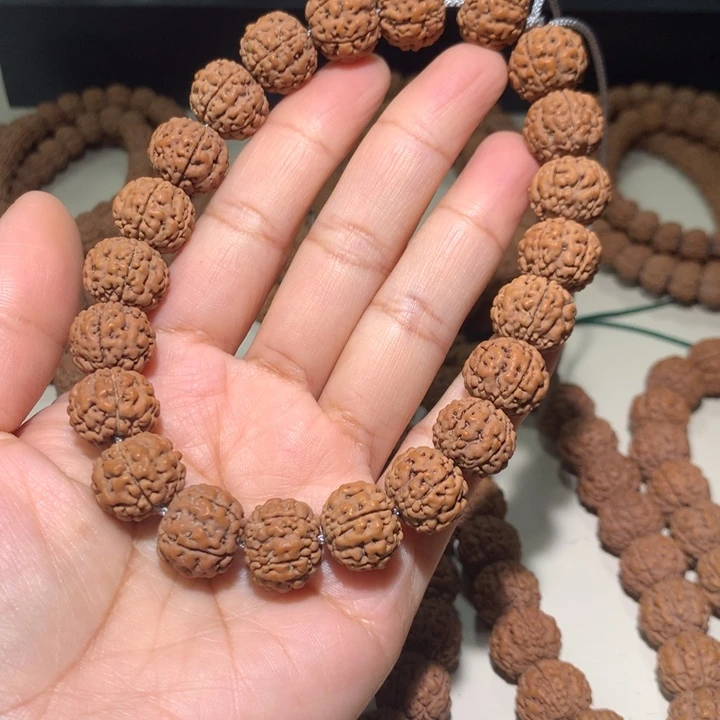 金刚菩提吊坠李跳跳龙手串14.6