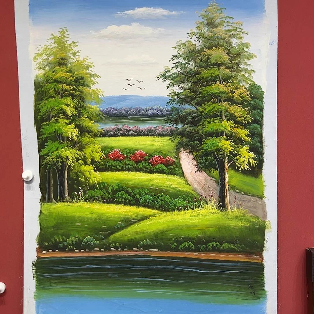 油画刘文桂油画作品