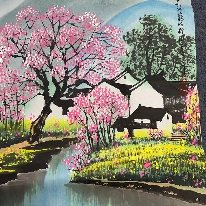 手绘国画作品欣赏