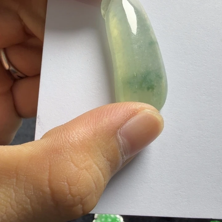 翡翠未镶嵌吊坠(不含链)翡翠福瓜