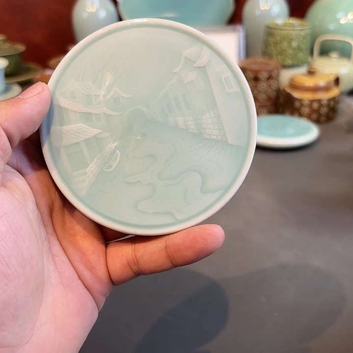 瓷片龙泉青瓷福利青瓷