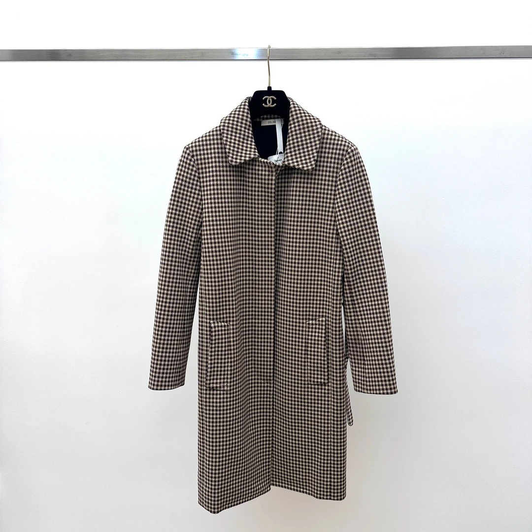 未使用 Celine/思琳 CELINE 长款外套34码 00792