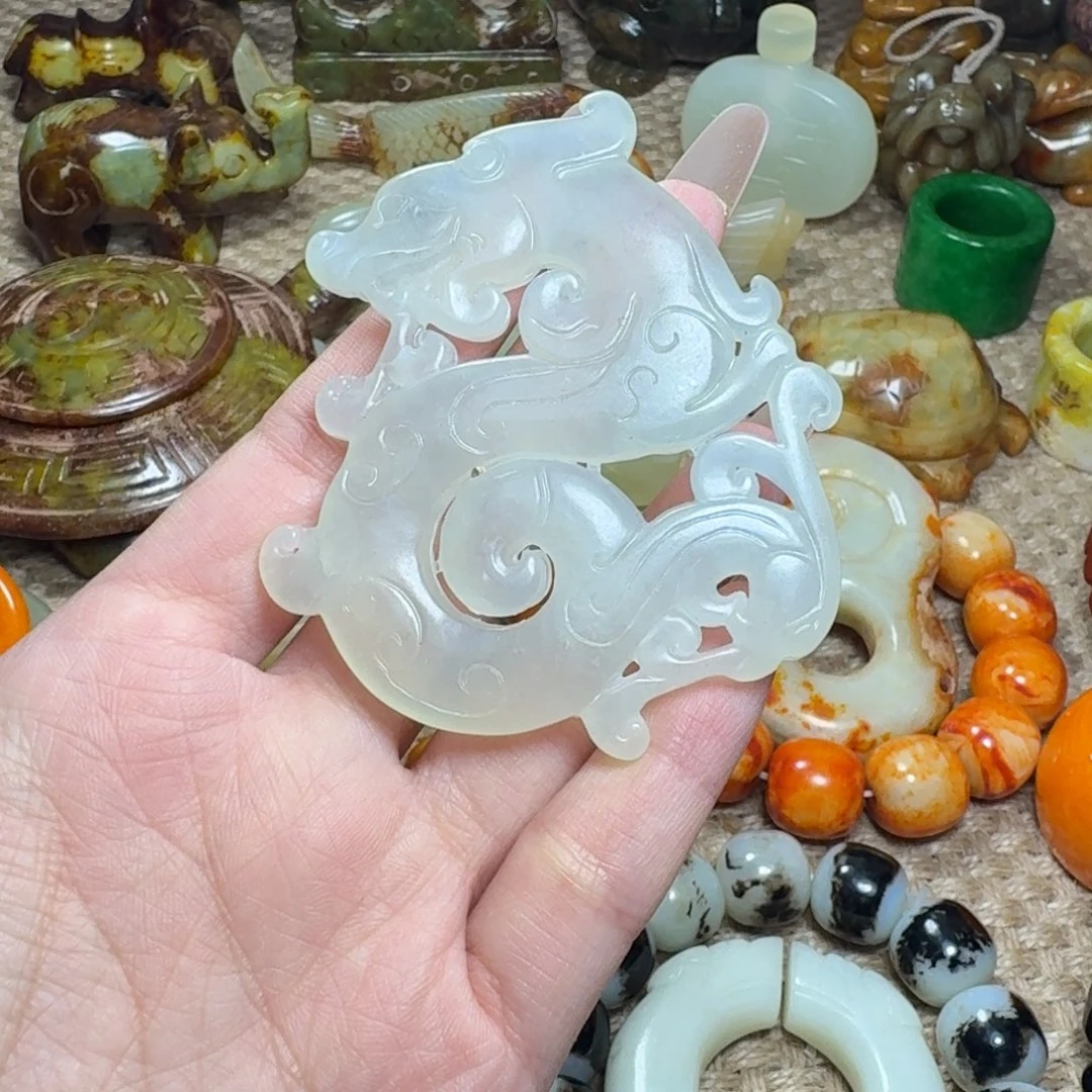 吊坠白玉菩提挂件