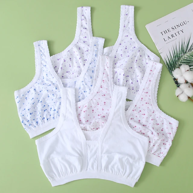 中老年人女士半截吊带背心纯棉文胸妈妈内衣胸罩老太太汗衫夏老人