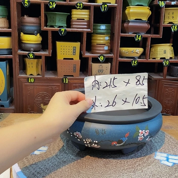 花盆紫砂紫砂花盆