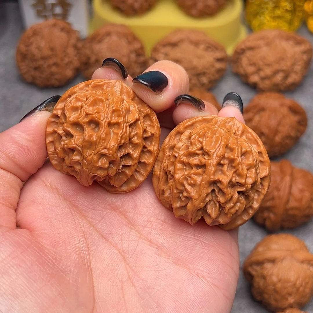 把件文玩核桃精品精配苹果园38