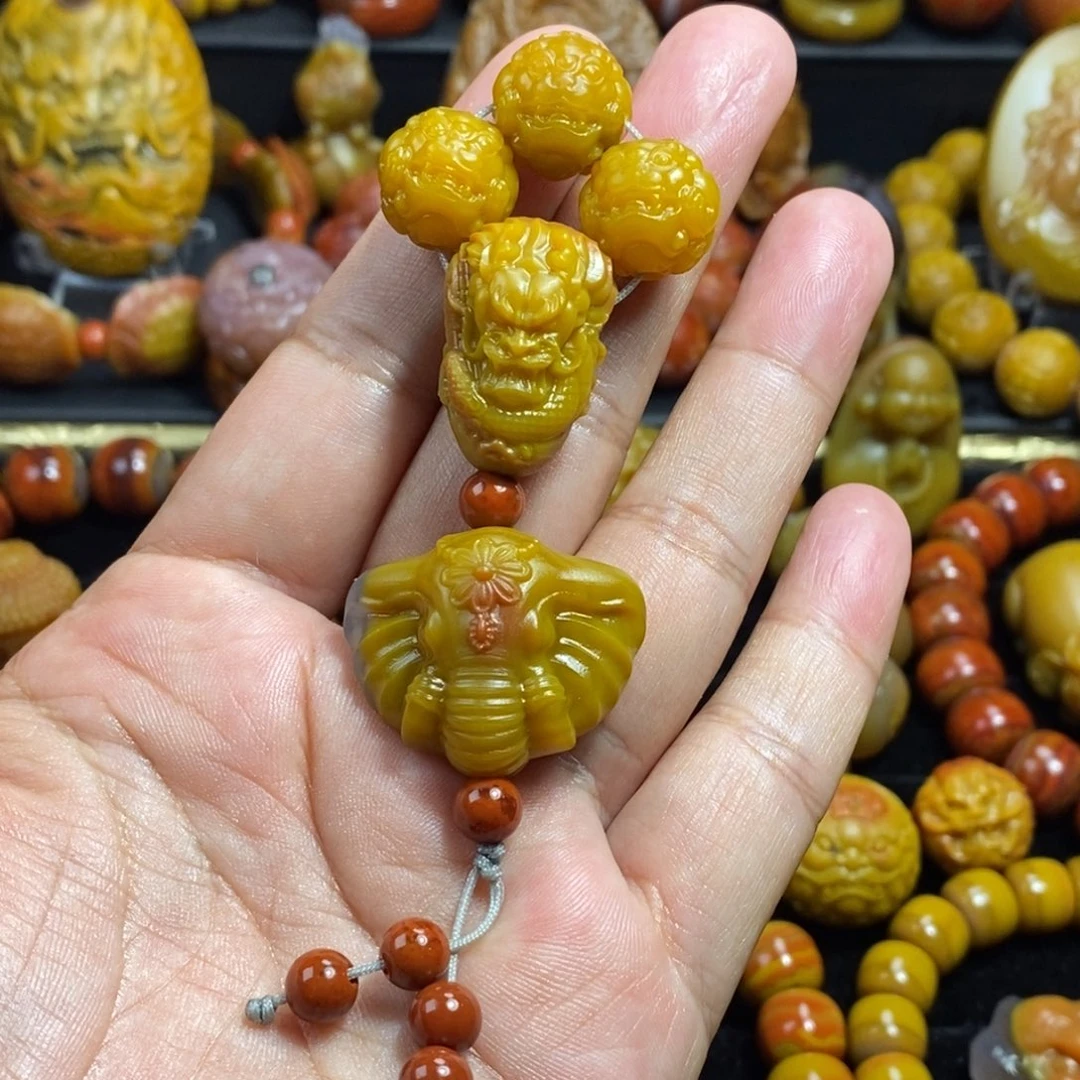 玛瑙/玉髓未镶嵌战国红