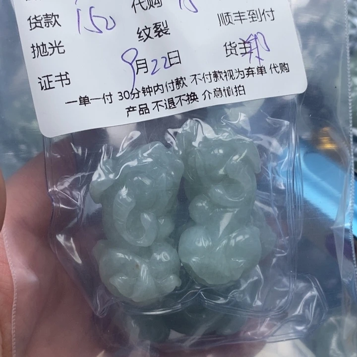 不***胖颈饰未镶嵌翡翠天然翡翠