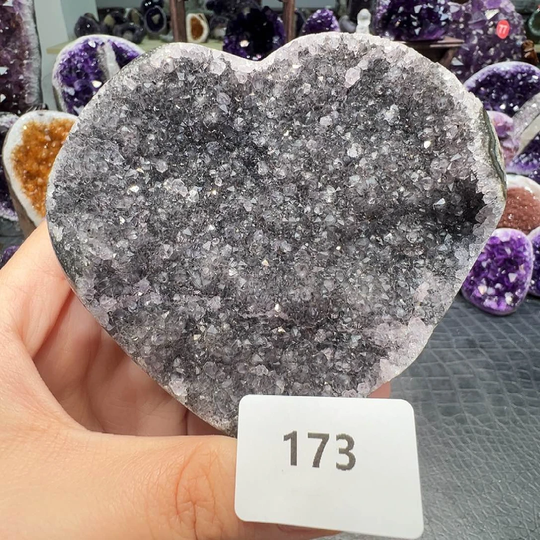 珠宝半成品未镶嵌紫晶