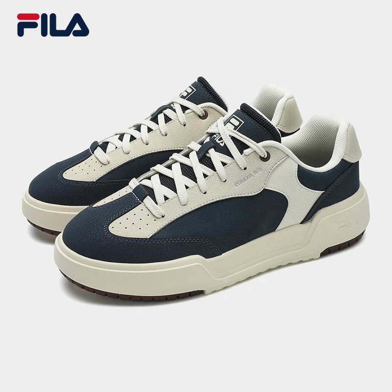 Fila/斐乐【复古板鞋】夏季男士新款潮流低帮休闲德训鞋F12M531203F