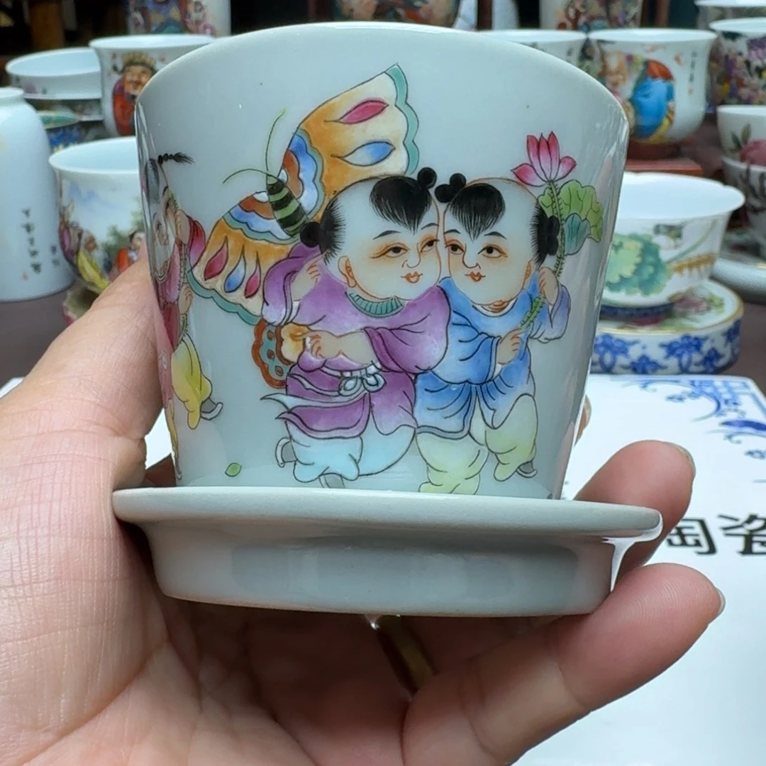 景德镇手工手绘展示