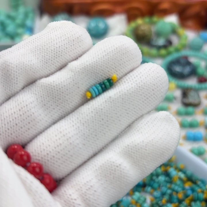 南红玛瑙未镶嵌手链绿松石