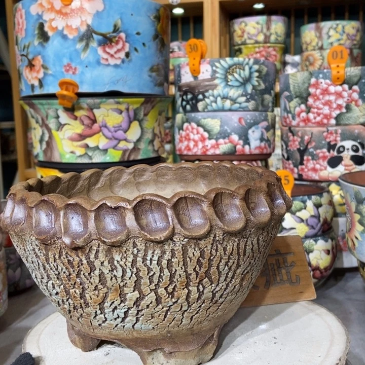 红陶景德镇艺术手绘作品