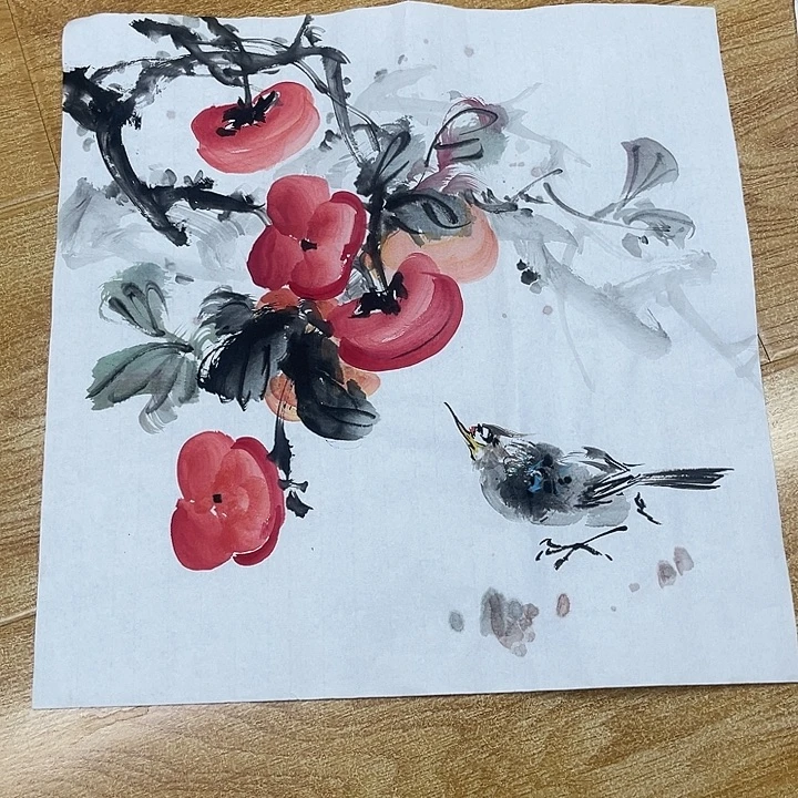 姜奇老师花鸟作品33×33