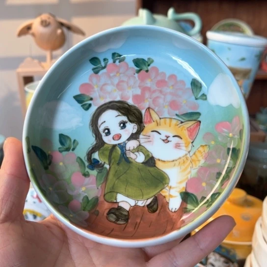 炉景德镇釉下手绘陶瓷