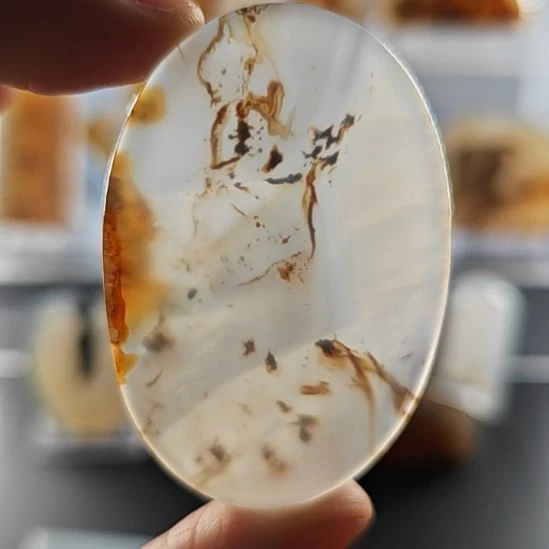 玛瑙/玉髓未镶嵌吊坠(不含链)12号