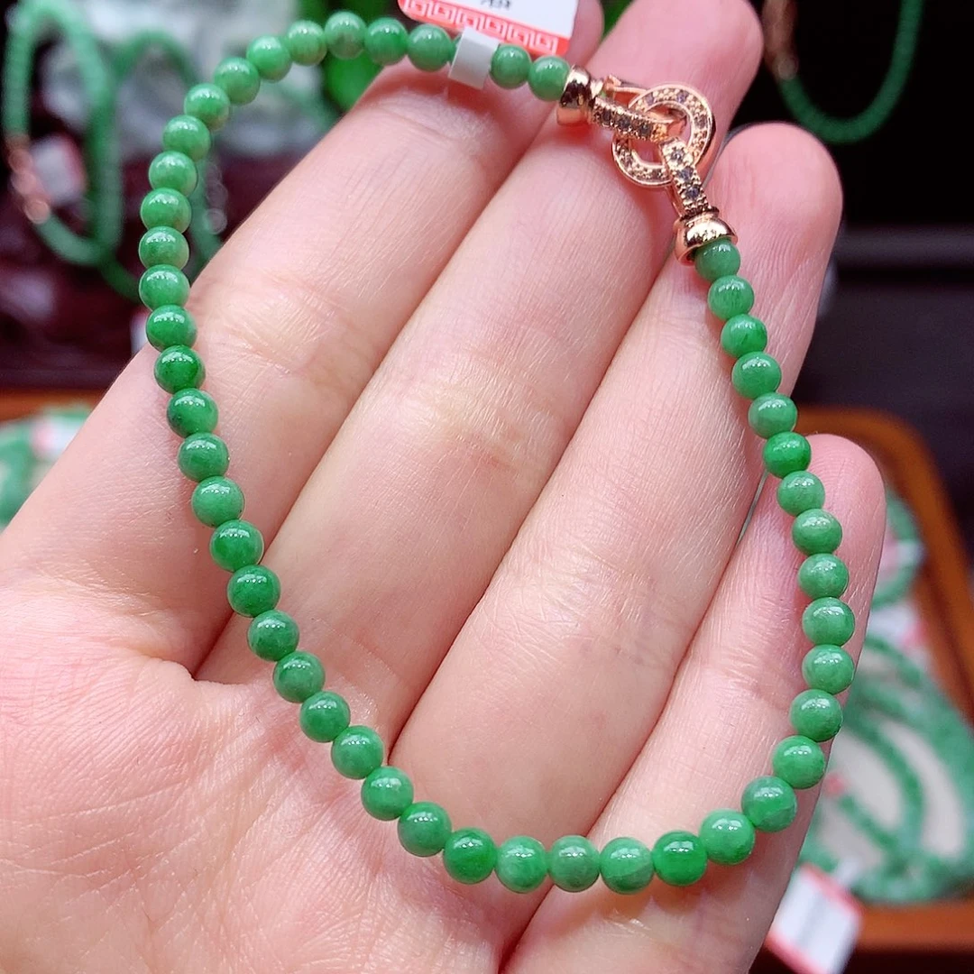 翡翠未镶嵌手链翡翠