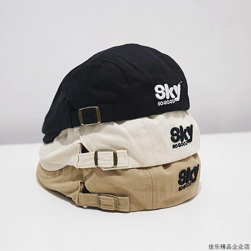 儿童帽子男童前进帽反戴贝雷帽宝宝鸭舌帽痞帅画家棒球帽春秋薄款