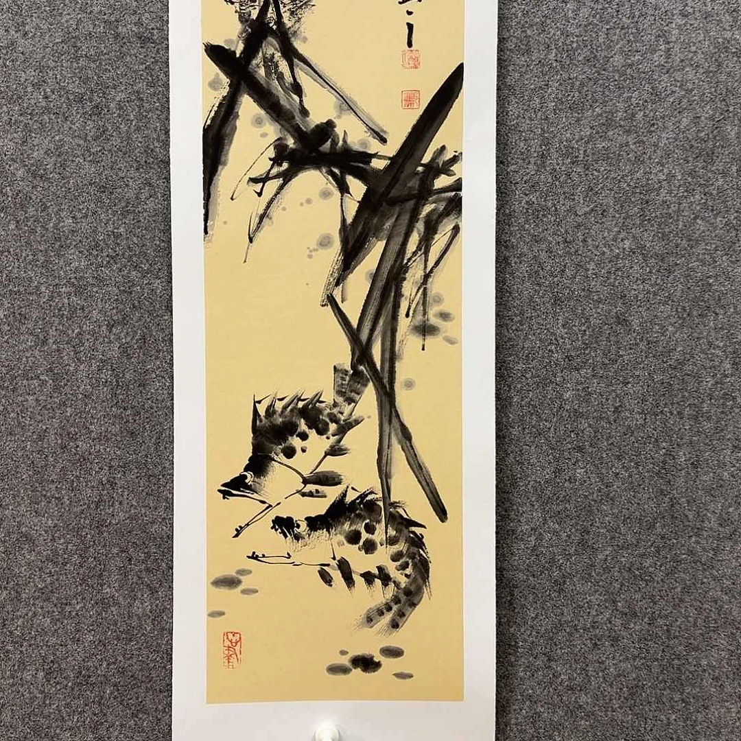 国画笑****圣邢坤老师手绘作品