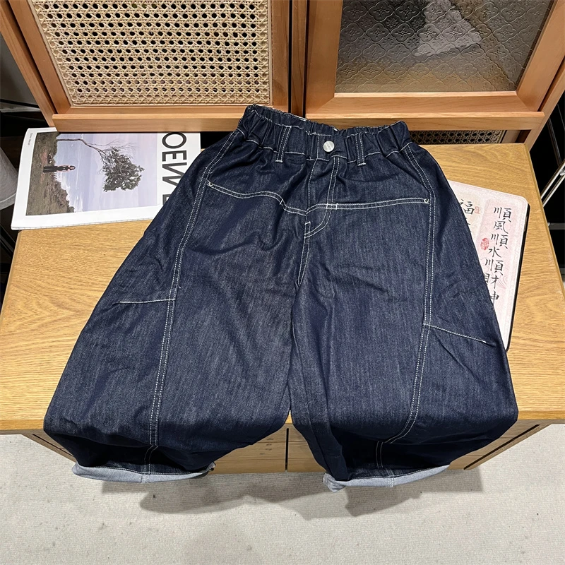 W1278夏款男童品质超薄软牛仔裤