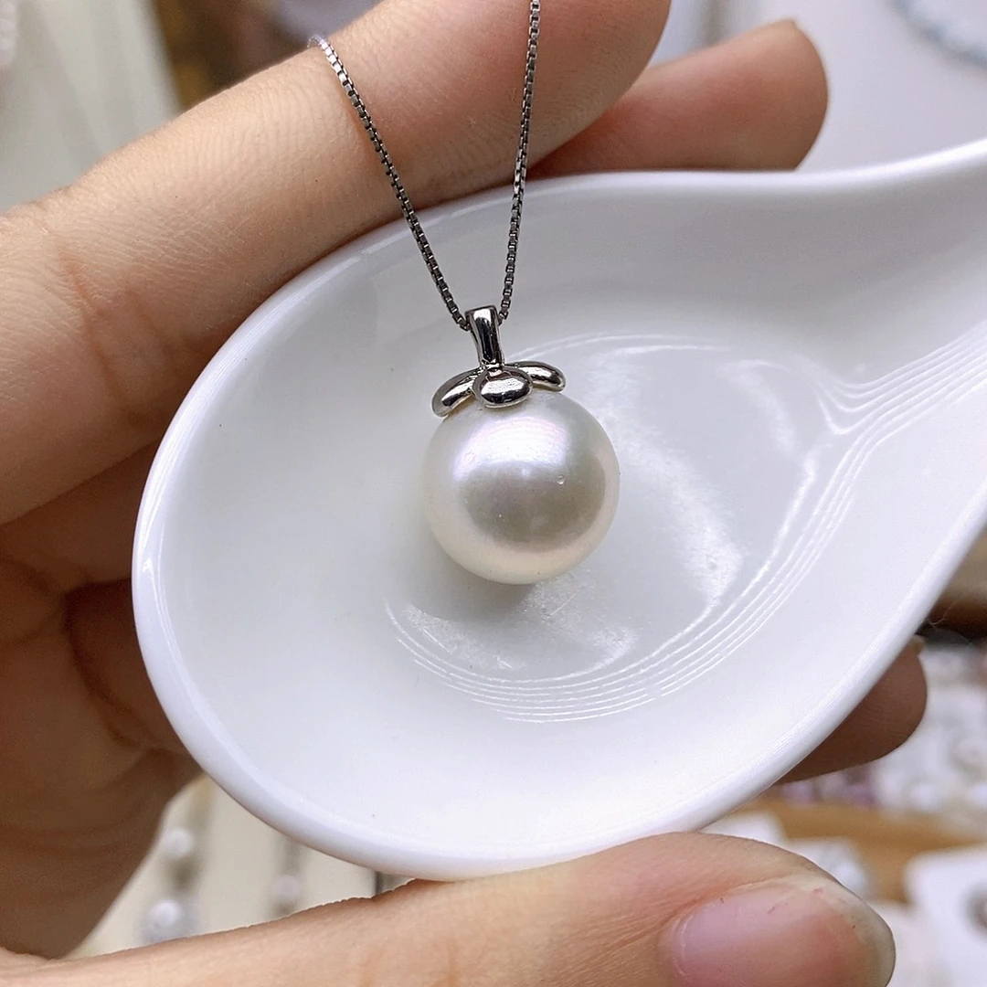 淡水珍珠未镶嵌吊坠(赠链)