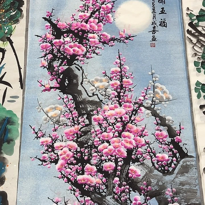 小周画廊的直播间