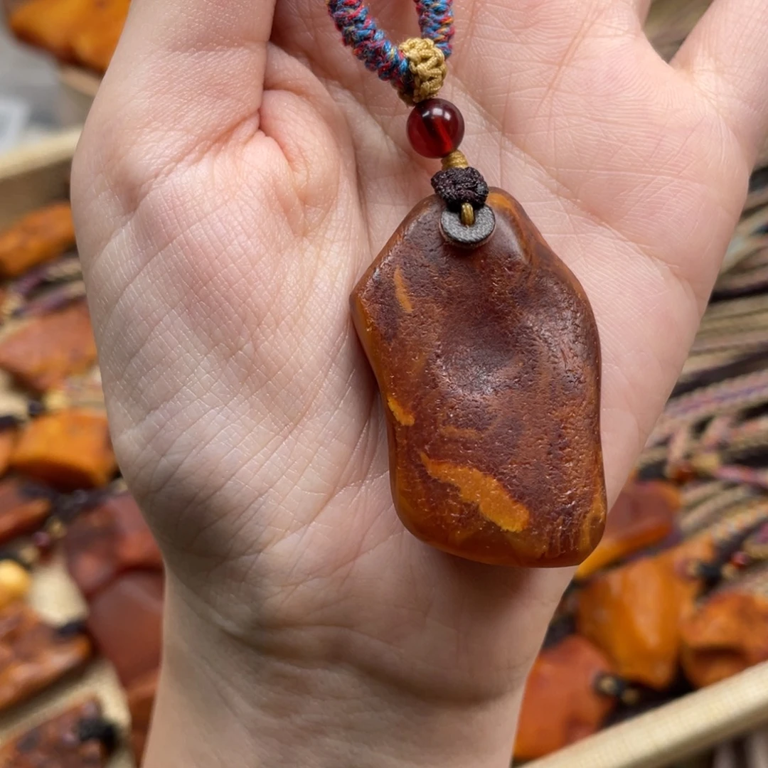 琥珀未镶嵌珠宝奇石