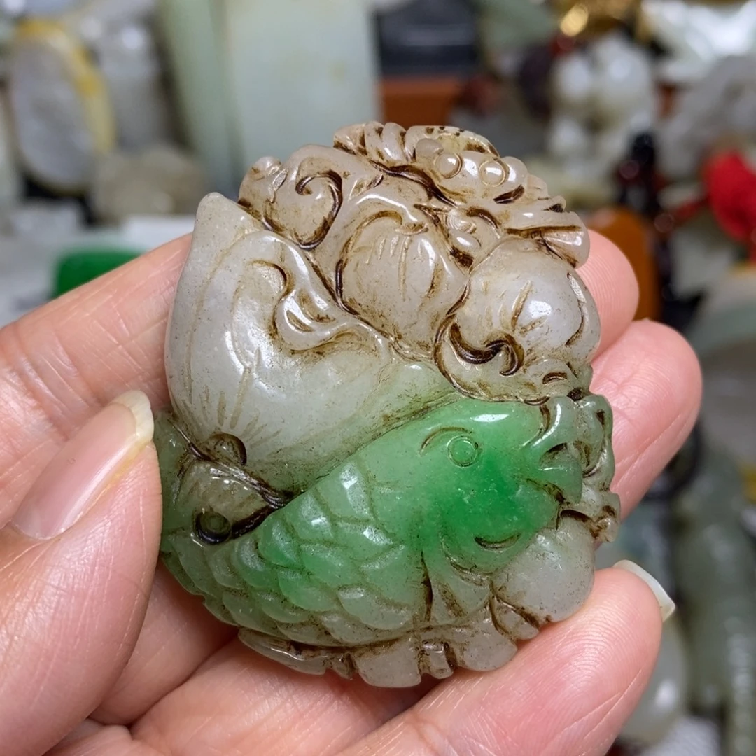和田玉（糖玉）未镶嵌颈饰