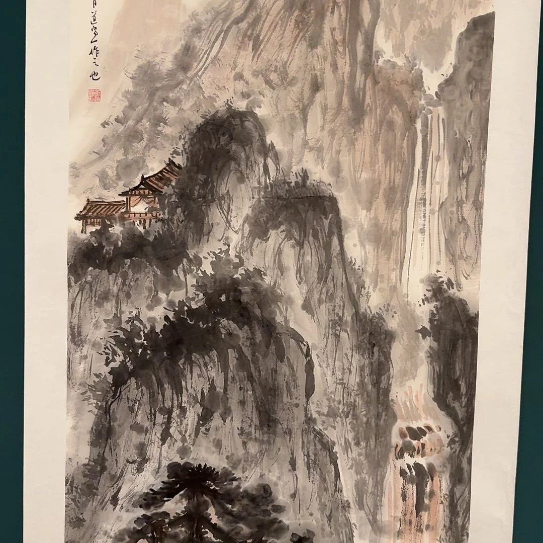 国画董老师的作品
