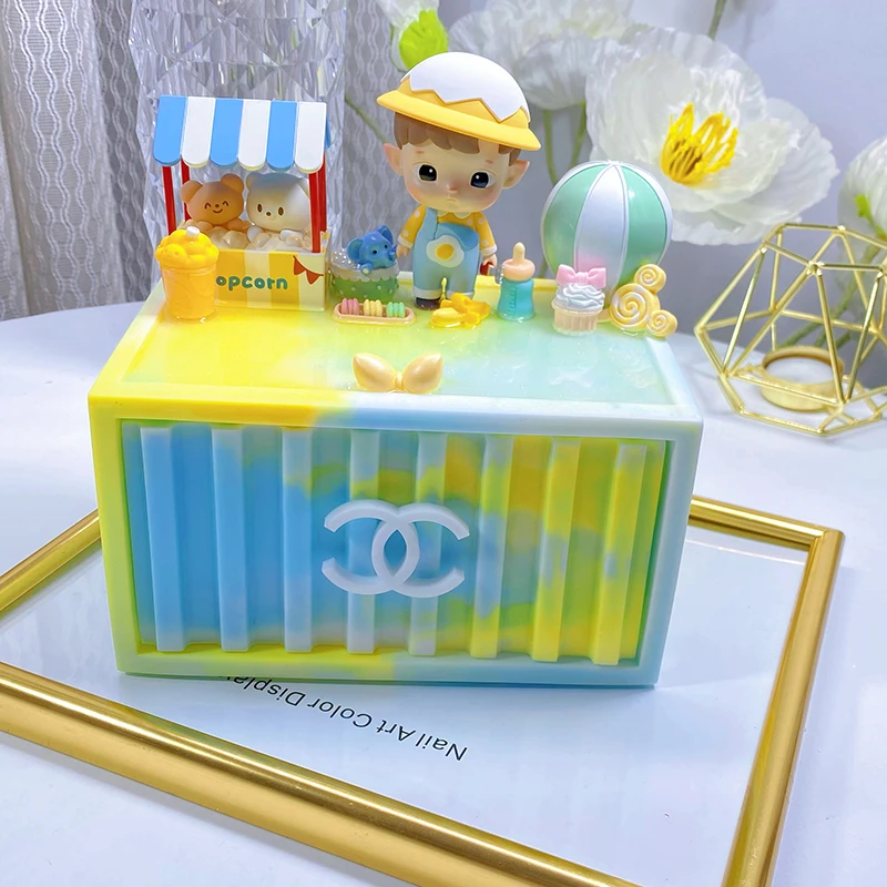 【萌粒套装】专拍dimoo可爱PVC树脂摆件Haci萌宝左拉妹妹labubu