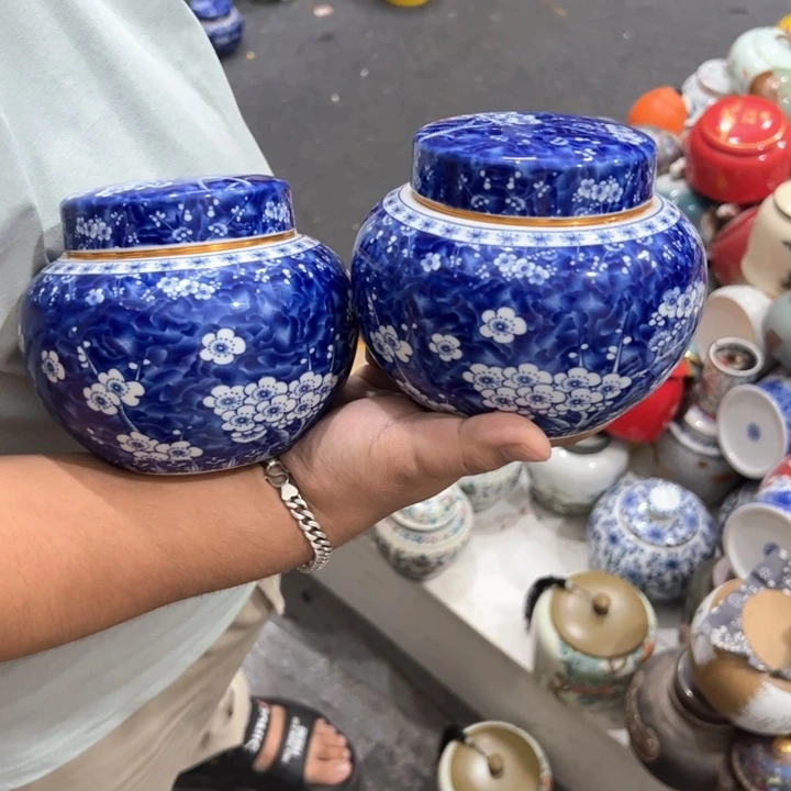 瑕疵福利品陶瓷茶叶罐