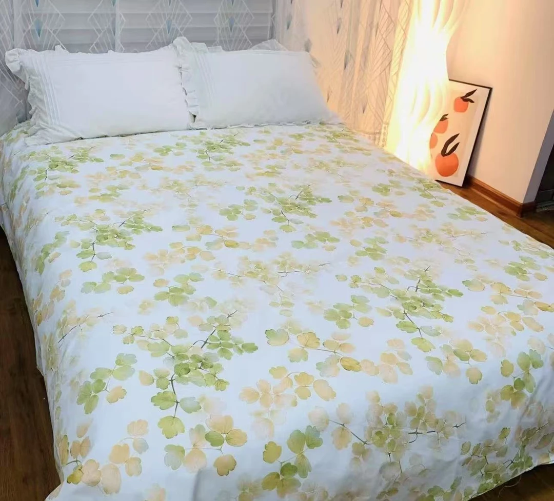 春日小调-新款碎花老粗布床单-235cm*245cm（±5cm）