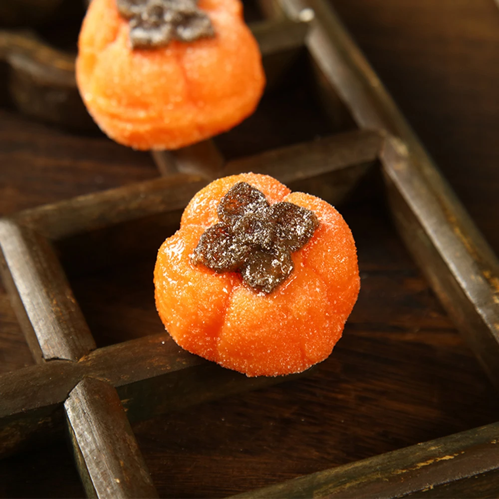 点心模型 柿子 流沙胡萝卜 红米肠 葫芦 冰淇淋球