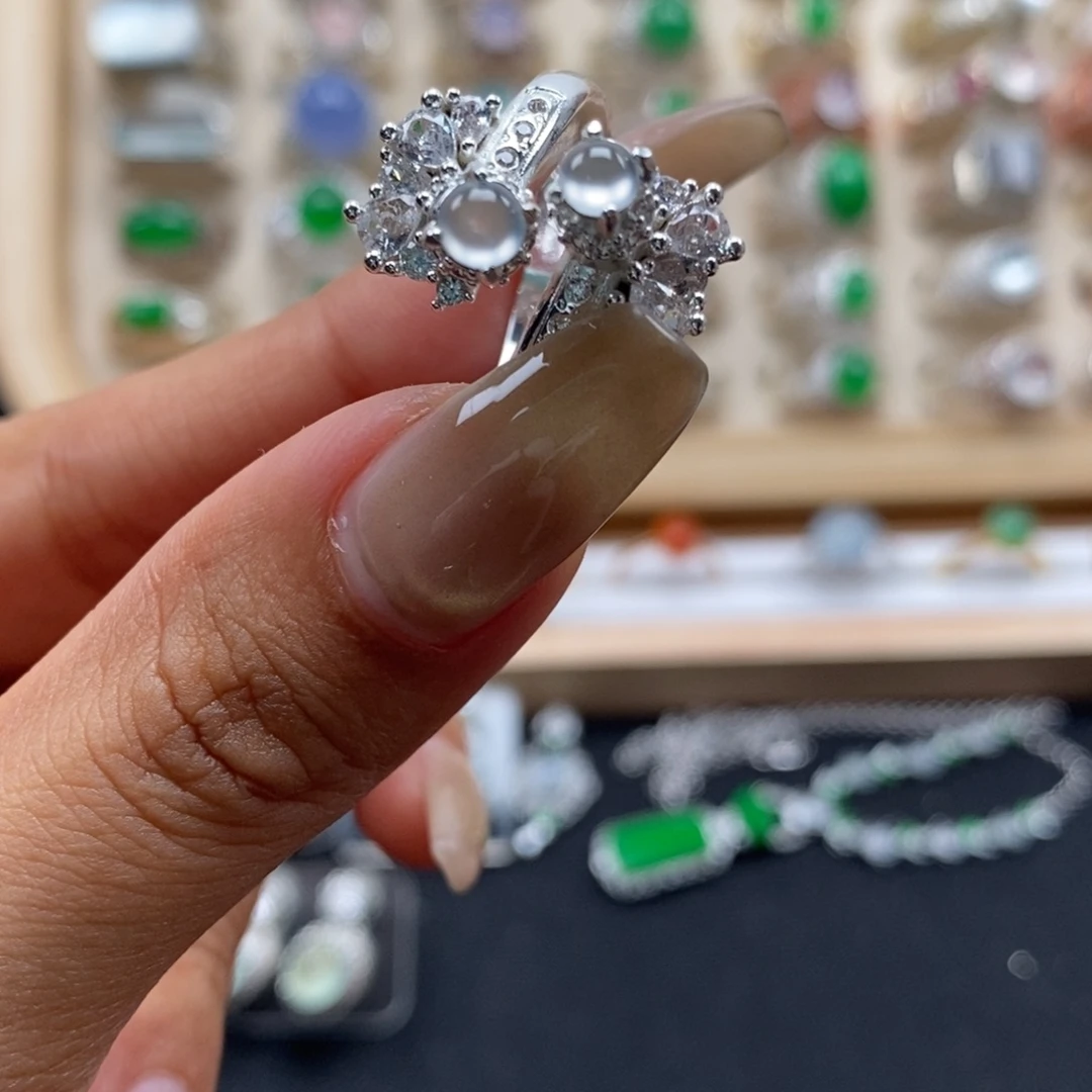 翡翠裸石缅甸天然A货翡翠