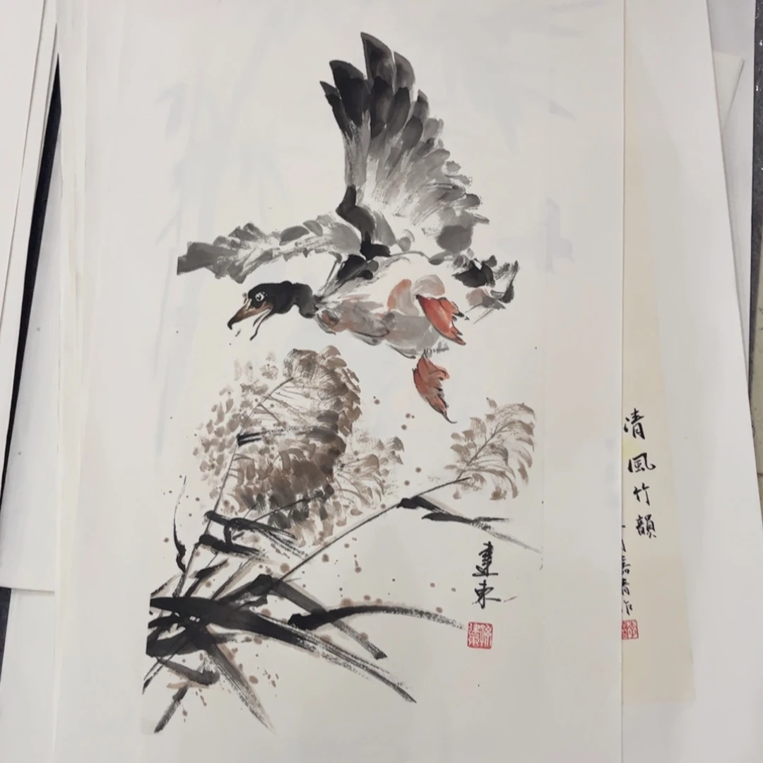 国画LT国画单幅任发