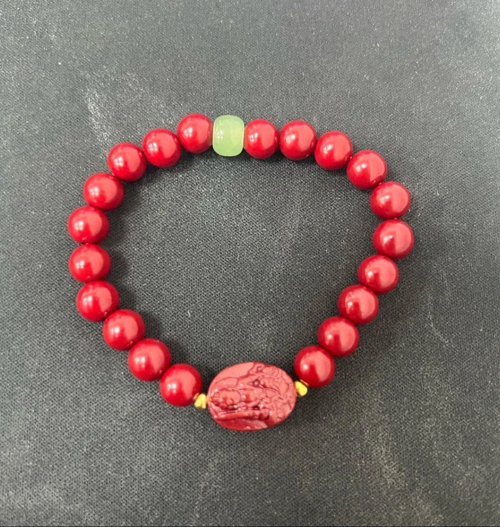 含辰砂工艺品YW090 精品手串 无礼盒