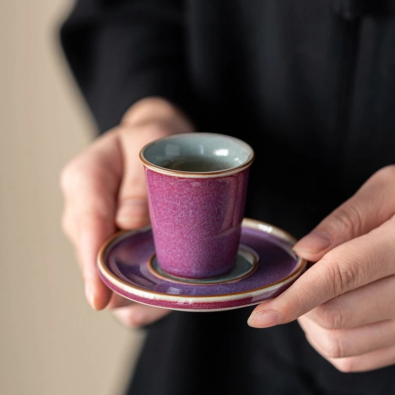 沐森茶具清货专属链接紫君一杯一垫a23