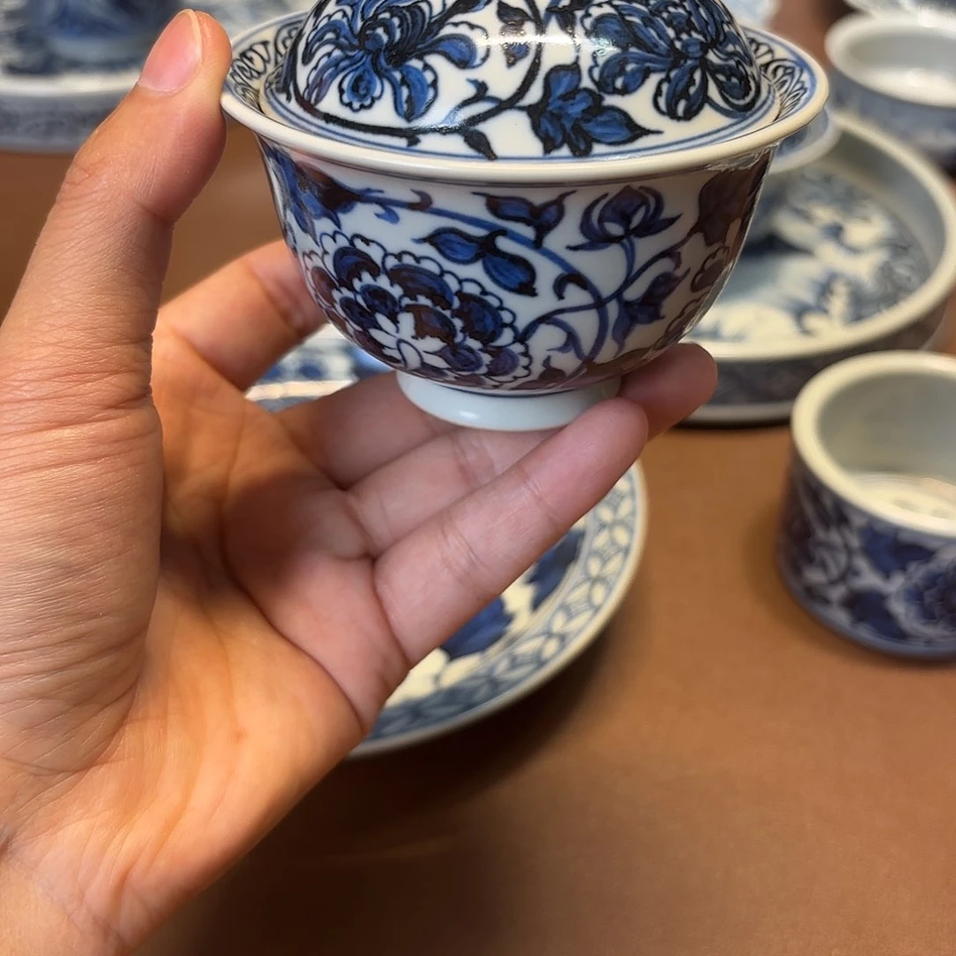 瓷片景德镇手绘茶具