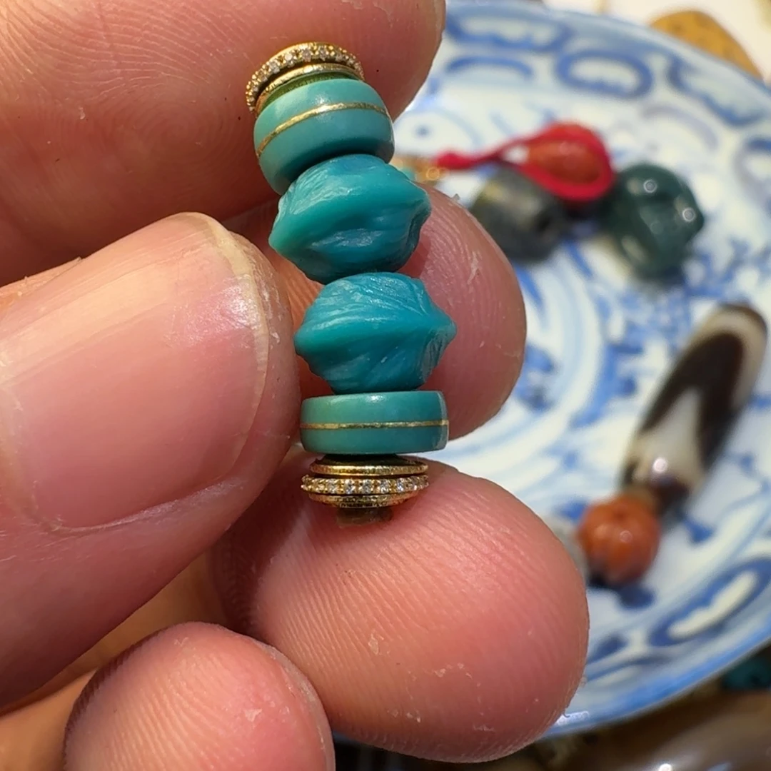 贝壳手串/手链万向轴配珠