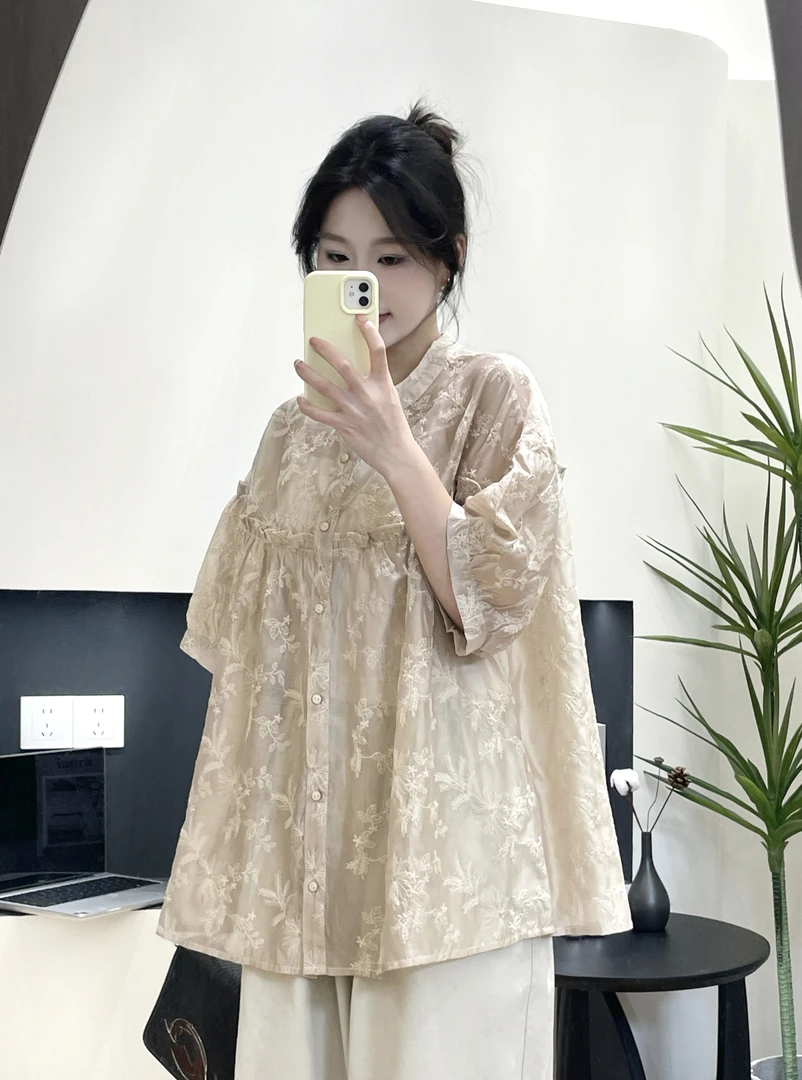 链接（C01-C300)春夏季衬衫宽松百搭休闲慵懒风大小码合集