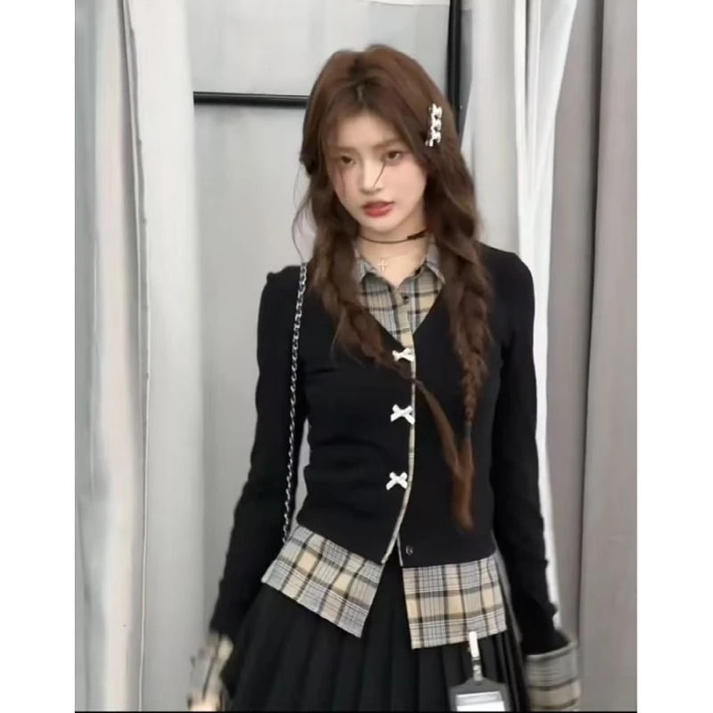 拉夏贝尔针织衫女款爆款2025网红洋气漂亮旅游出街衣服高级女装