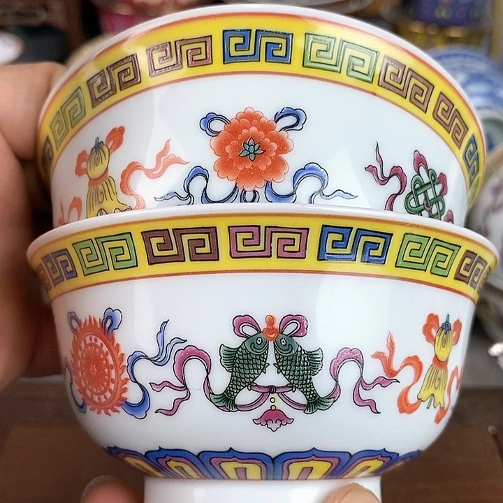 景德镇陶瓷藏式茶碗