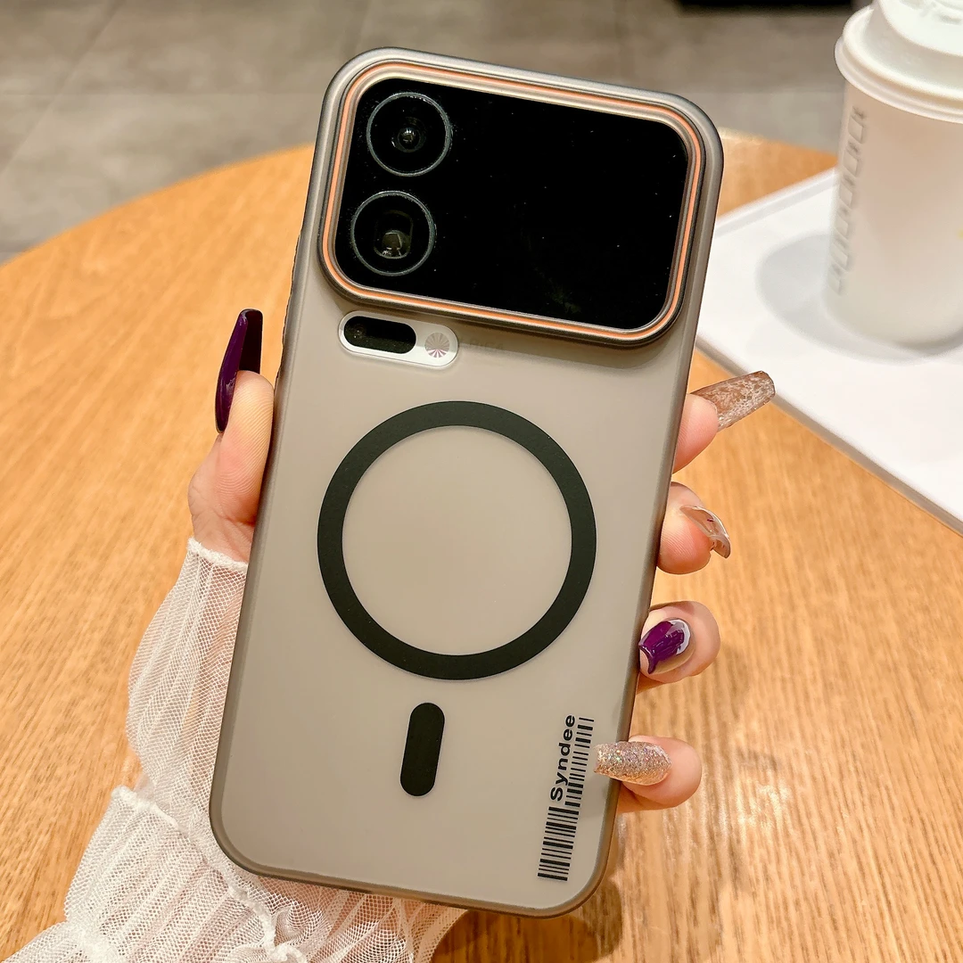 适用于小米17pro手机壳小米15透明磁吸红米k90promax超薄磨砂k80